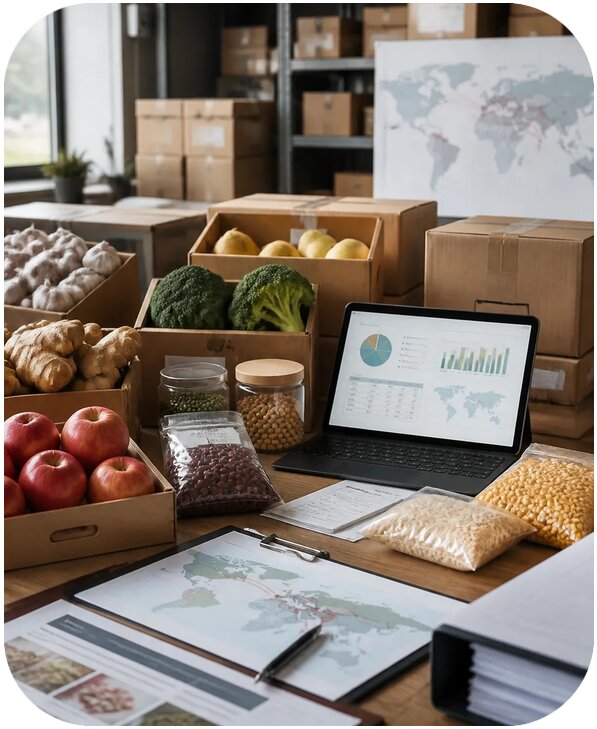 Поиск поставщиков продуктов и сельхозтоваров от 16394 р. | Китаист